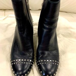 Zadig & Voltaire black booties worn 4-5 times.